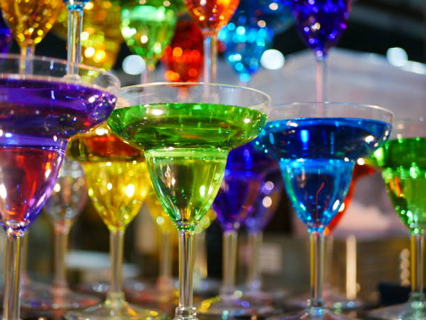 istock Various alcoholic cocktails on a bar counter 934486180