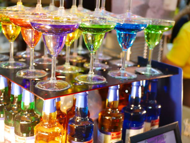 istock Berry alcoholic drink into small glasses 934498302