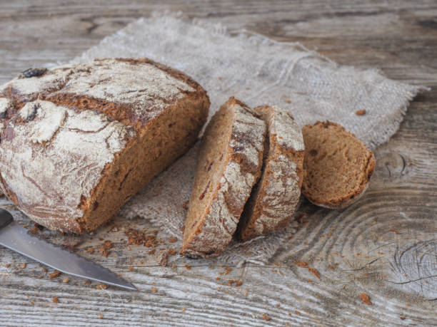 istock homemade bread with cranberries from rye and wheat flour 934499260