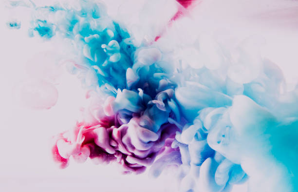 istock paint of splash, blue and red abstract 934511670