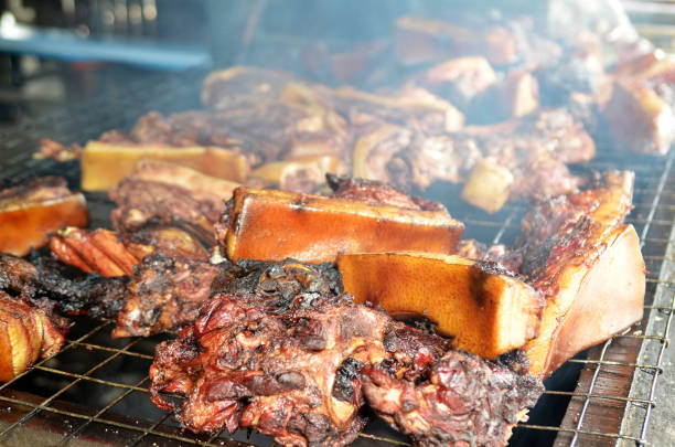 Sinalau Bakas or Smoked Wild Boar is one of Sabah's most popular native dishes, an iconic food of Kadazandusun people, the largest ethnic group in North Borneo.