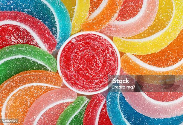 Candy Fruit Slices Stock Photo - Download Image Now - Abstract, Arrangement, Backgrounds