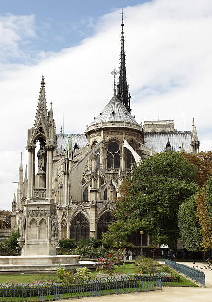 istock Notre Dame Cathedral, Paris, France 93454743