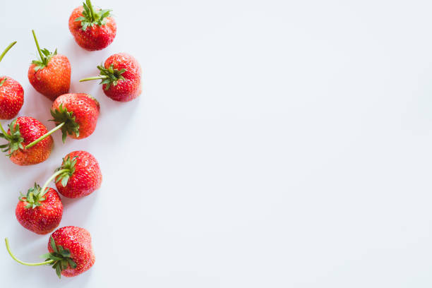 istock top view of strawberry 934550474