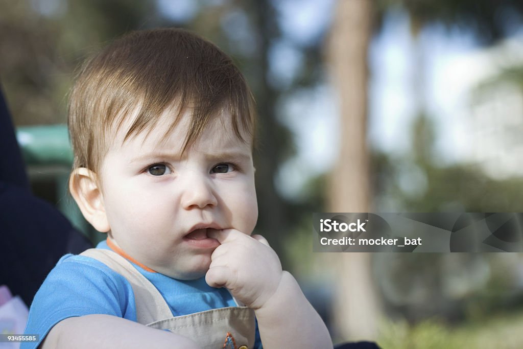 thinking  12-23 Months Stock Photo