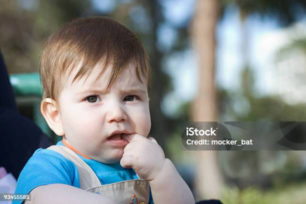 Thinking Stock Photo - Download Image Now - 12-23 Months, Babies Only, Baby - Human Age