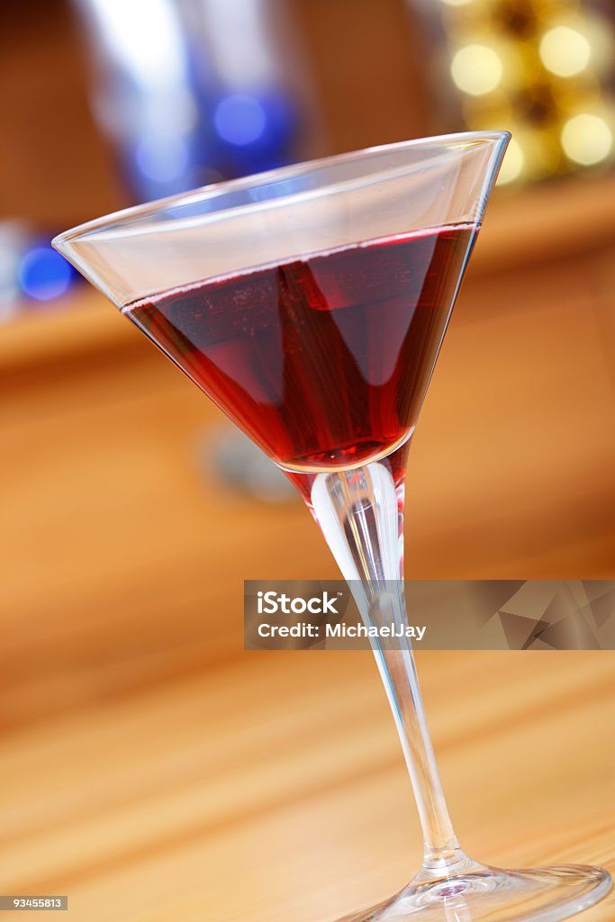 Cocktail rosso - Foto stock royalty-free di Cocktail