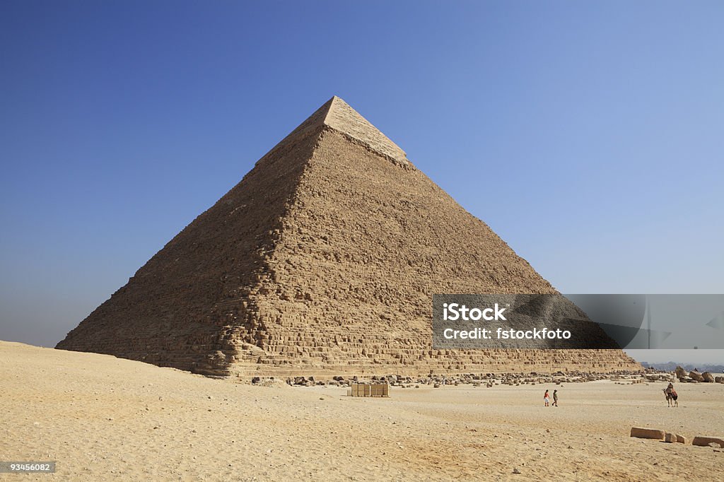 Пирамиды Гизы - Стоковые фото Археология роялти-фри