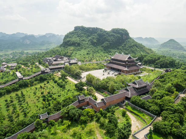 istock View on Bai Dinh temple in Ninh Binh 934585076