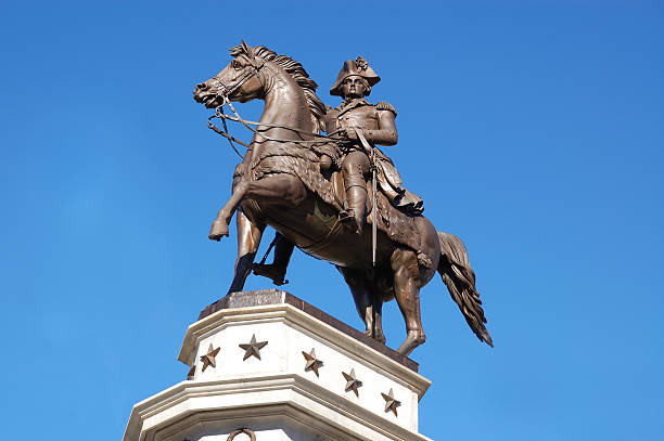 istock George Washington on a Horse 93458655