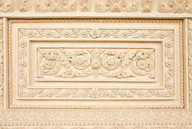 istock Traditional thai style molding art 93458754