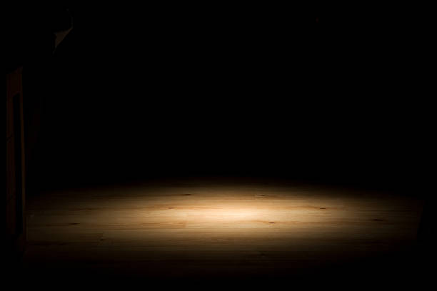 istock Spotlight on hardwood floor horizontal 93458860