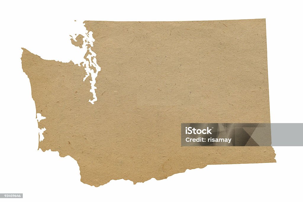 Washington recycle - Photo de Carte libre de droits