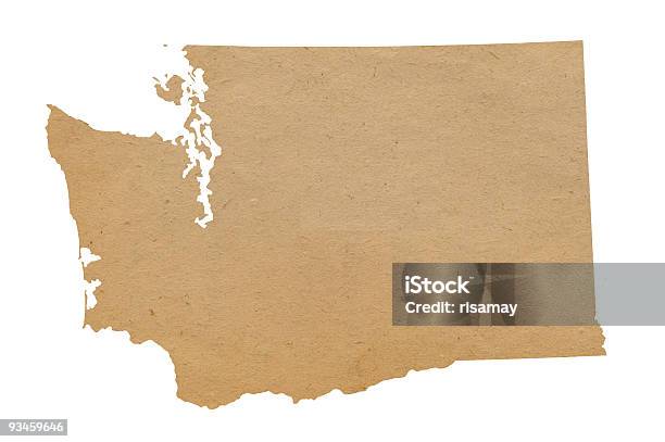 Photo libre de droit de Washington Recycle banque d'images et plus d'images libres de droit de Carte - Carte, État de Washington, Cartographie