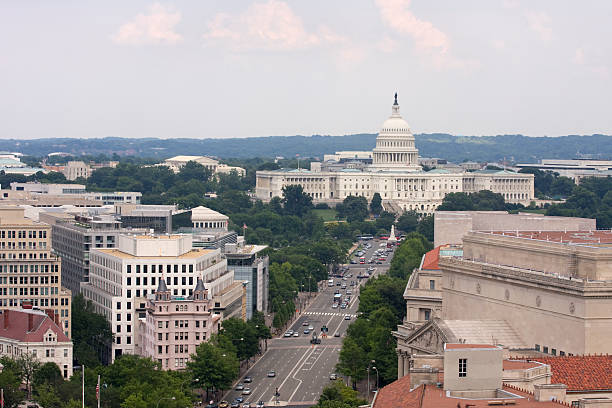 istock Pennsylvania Avenue and US Capitol 93460011