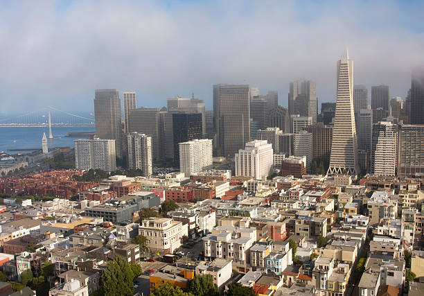 istock San Francisco skyline, aerial view 93460091