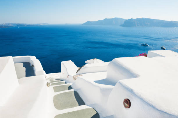 istock White architecture on Santorini island, Greece 934601156