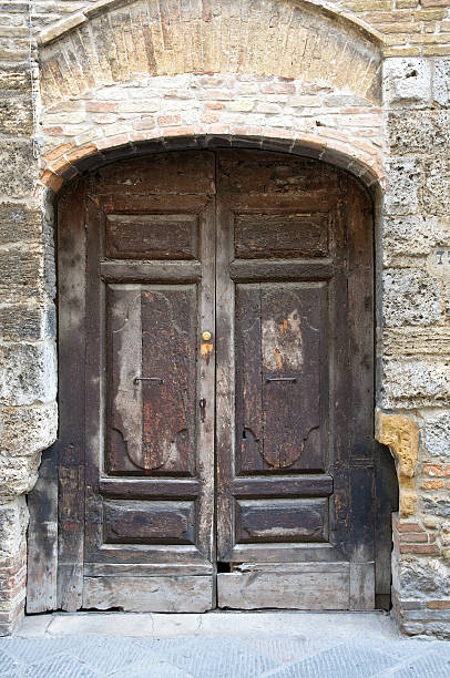 istock door in San Gimignano, Italy 93460205