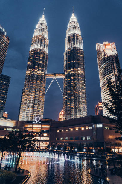 istock Kuala Lumpur cityscape at night 934605378