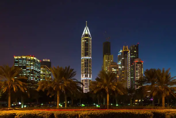 Photo of Nightlife in Dubai. UAE. November 18, 2012