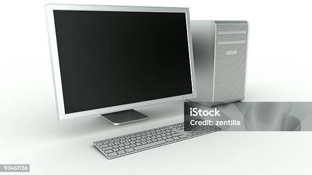 Foto de Computador De Estilo e mais fotos de stock de Alumínio - Alumínio, Computador, Computador desktop