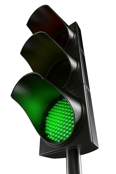 grüne ampel - green light stock-fotos und bilder