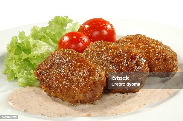 Fleischprodukt Stockfoto und mehr Bilder von Bildhintergrund - Bildhintergrund, Cutlet, Essen am Tisch