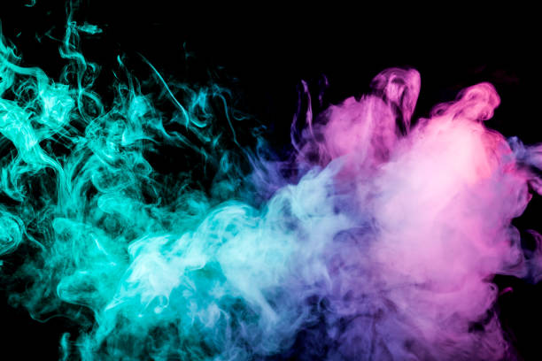 istock Background of smoke vape 934613570