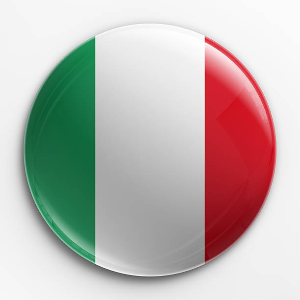 istock Badge -Italian flag 93461362