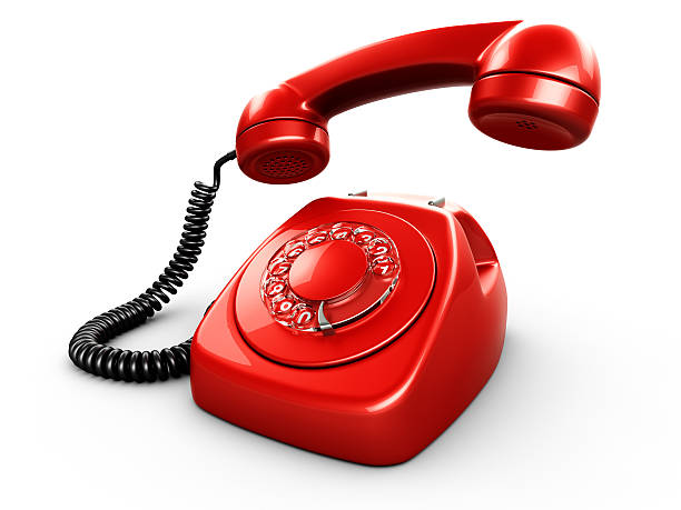 istock Vintage rotary phone 93461600