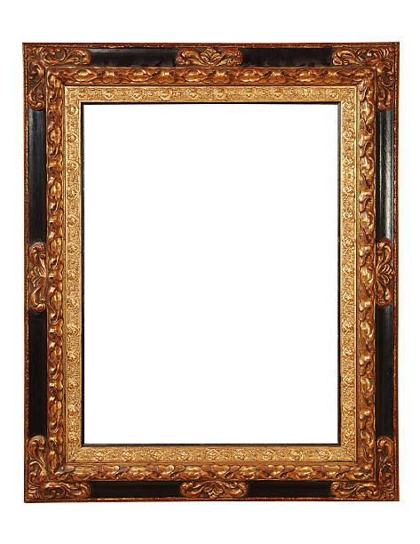 frame with clipping path stock photo