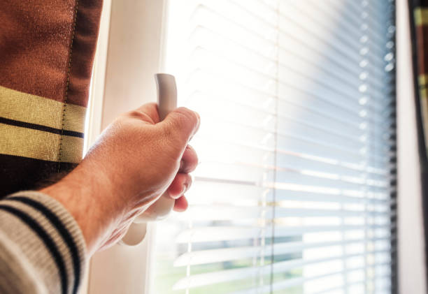 istock window pvc with jalousie 934623874
