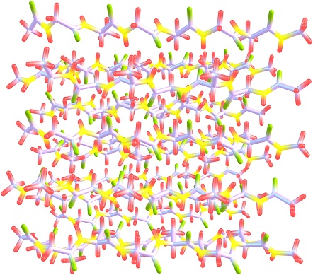 Fibroin is an insoluble protein present in silk created by spiders. 3d illustration