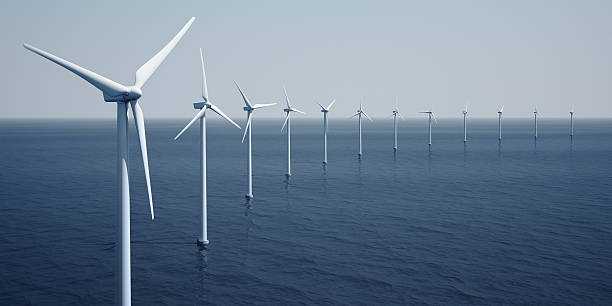 istock Windturbines on the ocean 93462512