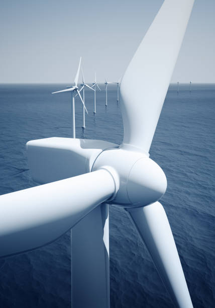 istock Windturbines on the ocean 93462578