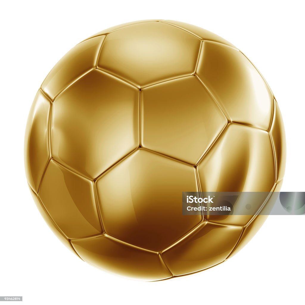 Soccerball に金 - サッカーボールのロイヤリティフリーストックフォト
