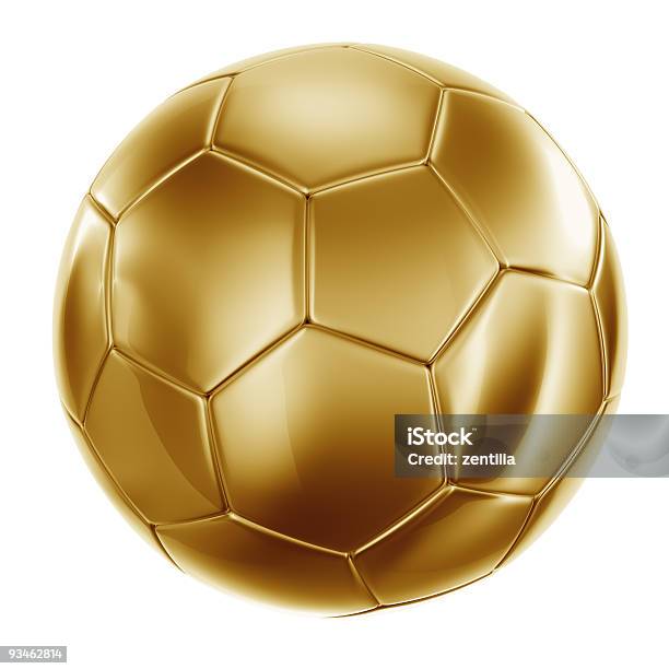Soccerball に金 - サッカーボールのストックフォトや画像を多数ご用意 - サッカーボール, 金属 金, 金色