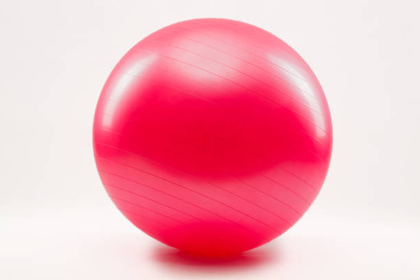 istock Fitness ball and pilate against a white background 934633844