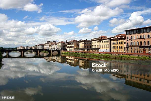 Florence 반사 아르노 강에 대한 스톡 사진 및 기타 이미지 - 아르노 강, 올트라르노, 0명