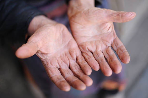 istock Hands of the old woman 93465420