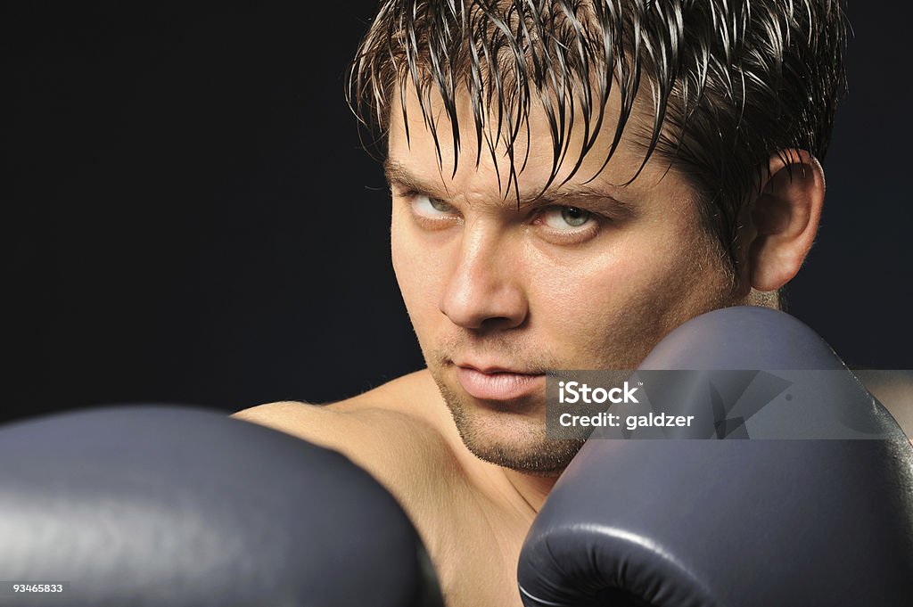 El boxeador - Foto de stock de Adulto libre de derechos