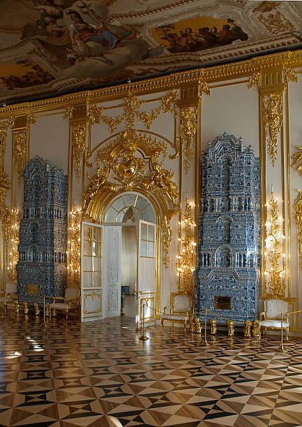 istock Russian Palace furnace in the interior 93465862