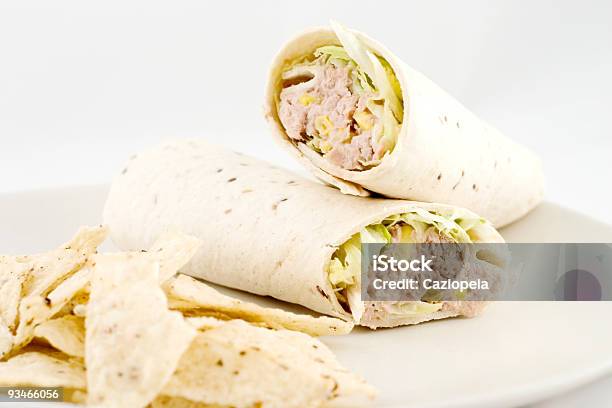 Sandwich Wraps Stock Photo - Download Image Now - Cut Out, Wrap Sandwich, Color Image