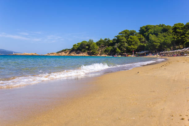 istock Banana beach on the Skiathos island, Greece 934666838