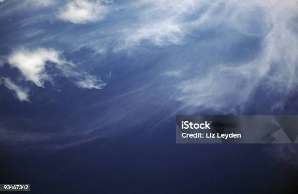 Wispy Cirrus Clouds Stock Photo - Download Image Now - Awe, Backgrounds, Beauty In Nature