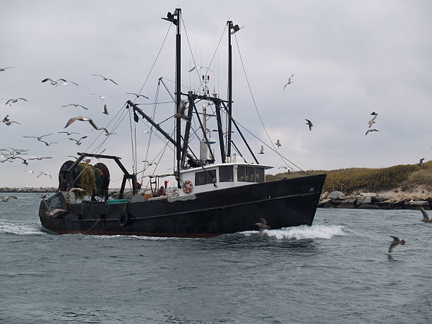 istock Commercial fishing boat 93467466
