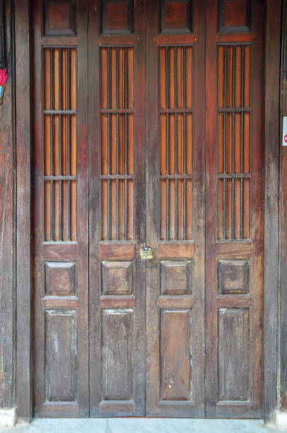 istock Beautiful wooden door 934675646