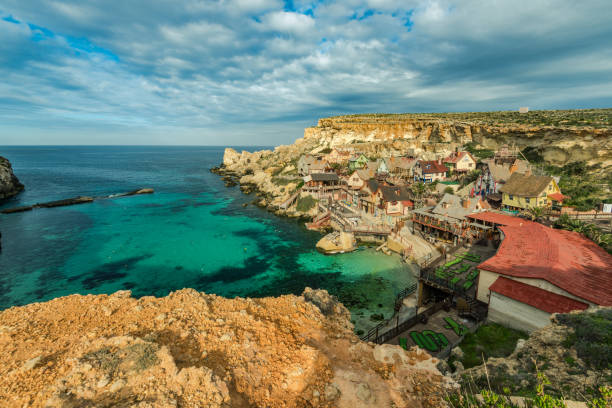 istock Famous Popeye Village in Anchor Bay, Malta 934676398