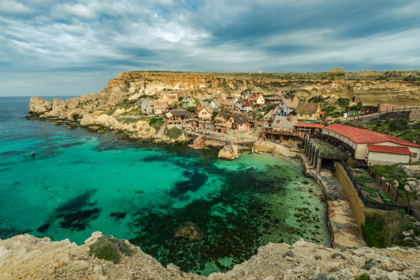 istock Famous Popeye Village in Anchor Bay, Malta 934676478