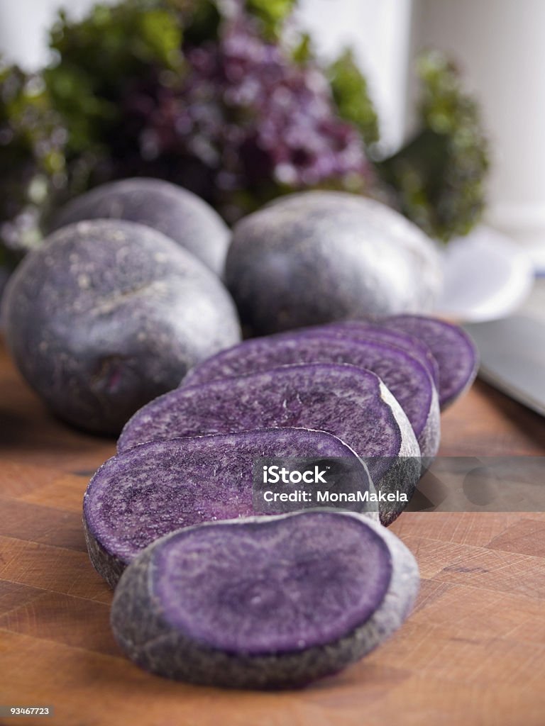 Patate viola - Foto stock royalty-free di Alimentazione sana